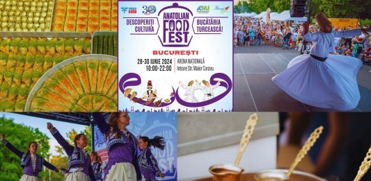festival turcesc Anatolian Food Fest bucataria turceasca specialități turcești Arena Naționala