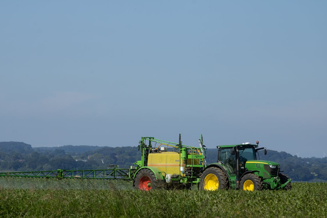 tractor, pesticide, lan, agricultura