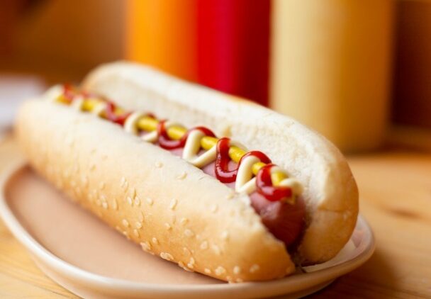 hot dog crenvursti fast food