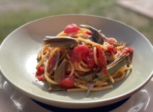 rețete de paste retete italiene anghinare retete rapide de paste conserva de anghinare reteta de spaghetti cu anghinare