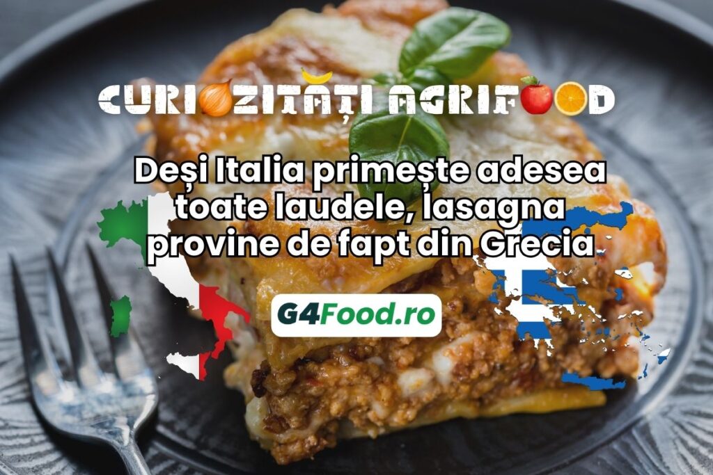 curiozitati agrifood, lasagna, italia, grecia