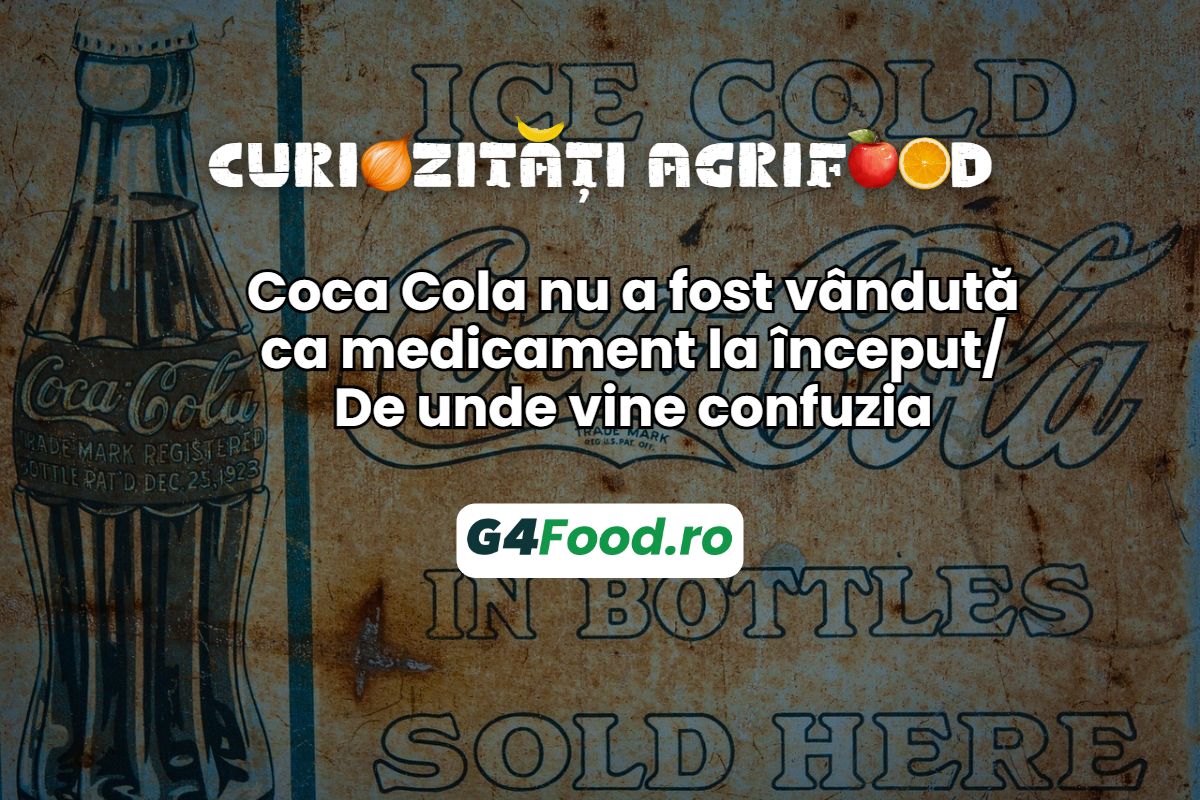 Coca-Cola nu a fost vândută niciodată ca medicament