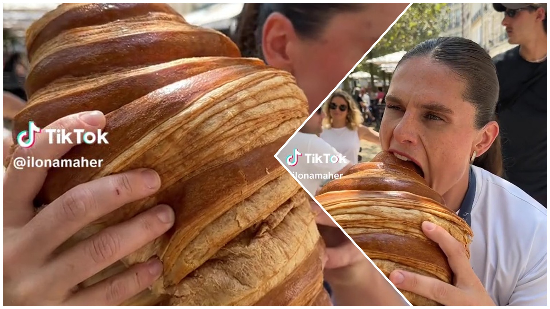 ilona maher, paris, croissant, paris