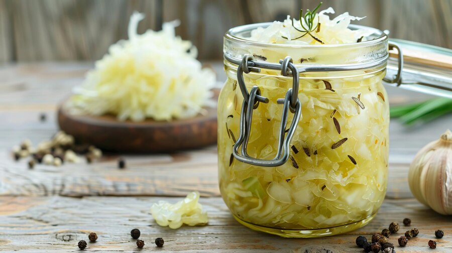 sauerkraut, varza murata varza murata in stil german, probiotice