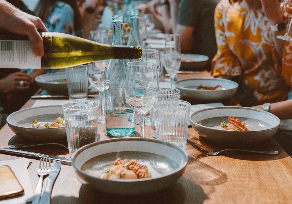 restaurant, Ibiza, cina, clienti, nota de plata