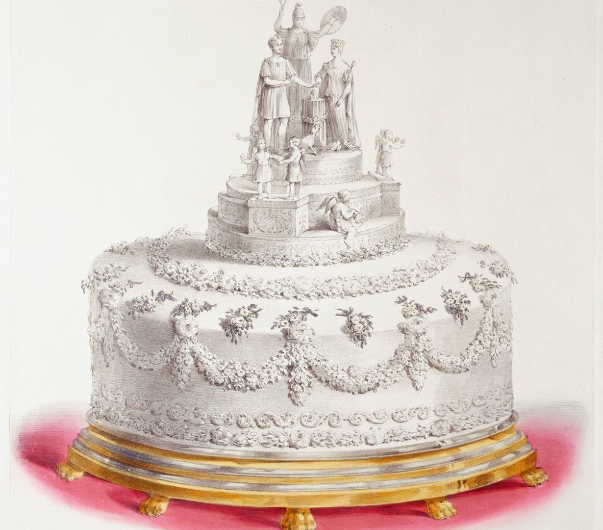 tortul de nunta, tortul miresei, istoria tortului miresei, wedding cake