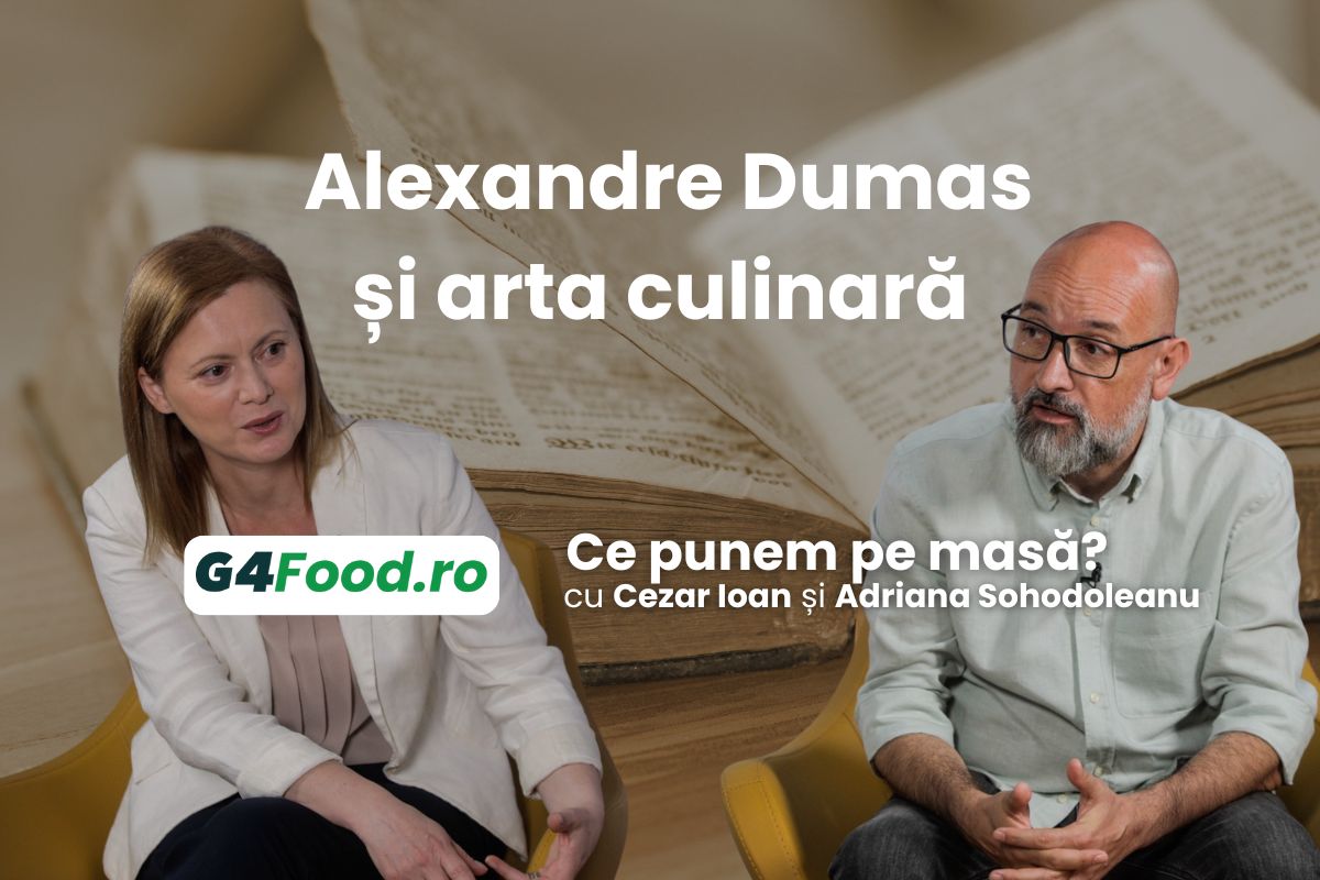 TN SITE- G4Food - Alexandre Dumas și arta culinara