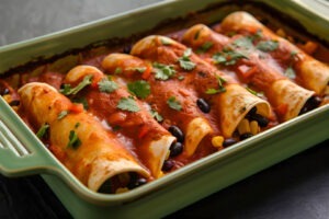 Cea mai bună rețetă de enchilada cu legume