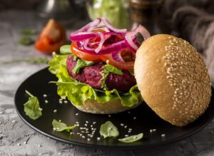 compozitie pentru burger vegetal, burger vegetal, cum se face un burger vegetal, burger de naut, burger de fasole, burger de mazare, variante de burger vegetal