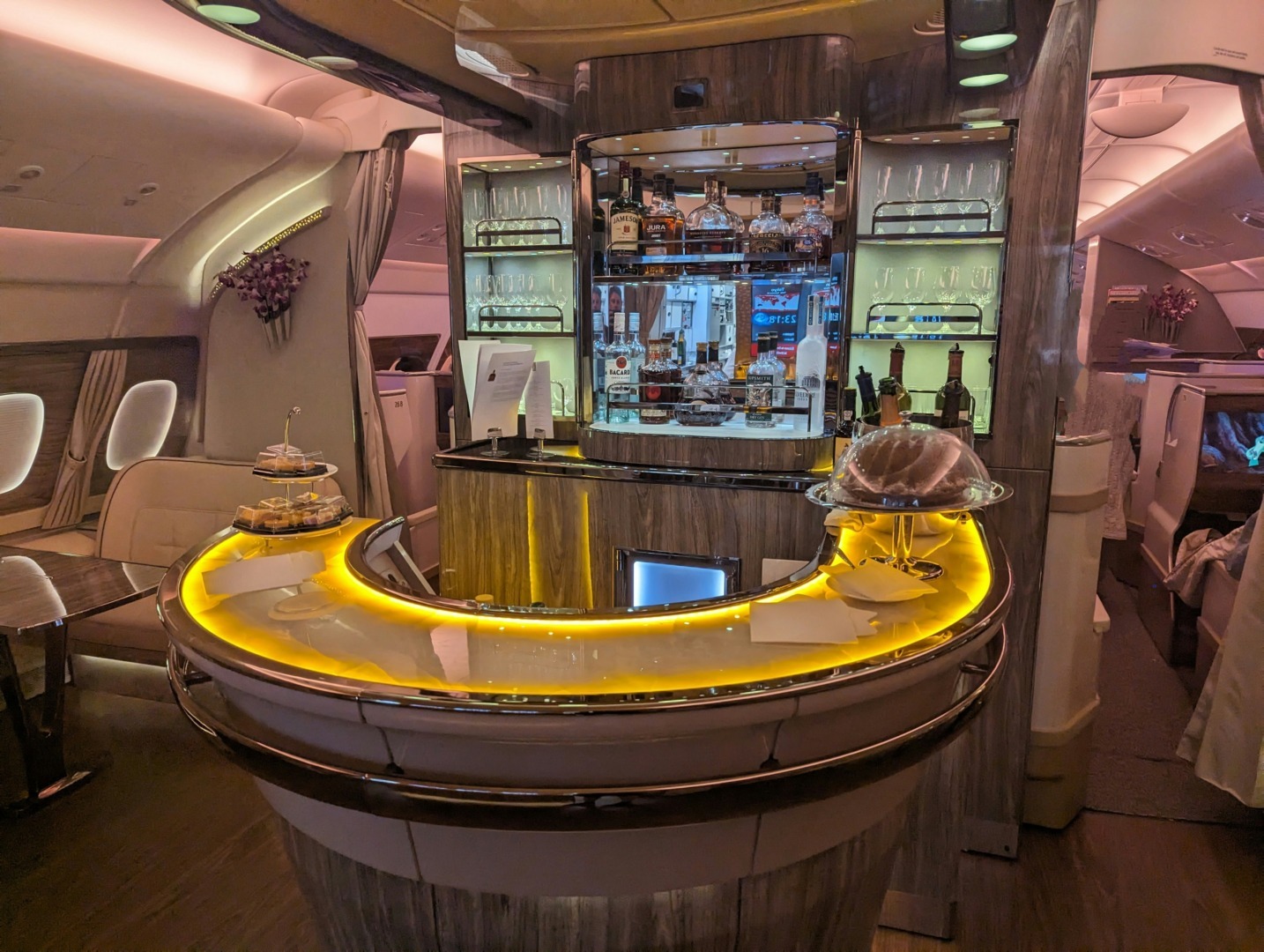 cabina premium, avion