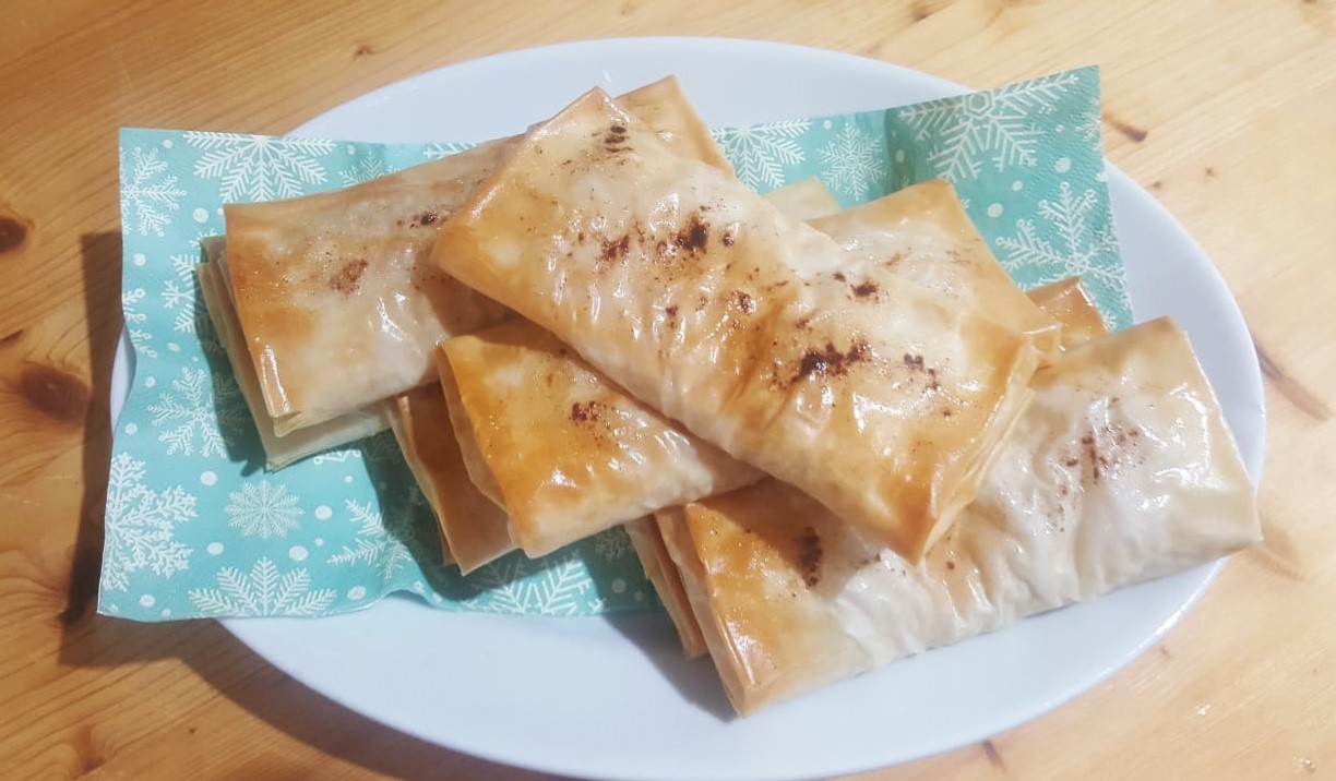 strudel de dovleac placinta de dovleac cu foi din comert placinta cu foi cumparate reteta de placinta de dovleac placinta de dovleac cu cocos ceva dulce desert de post