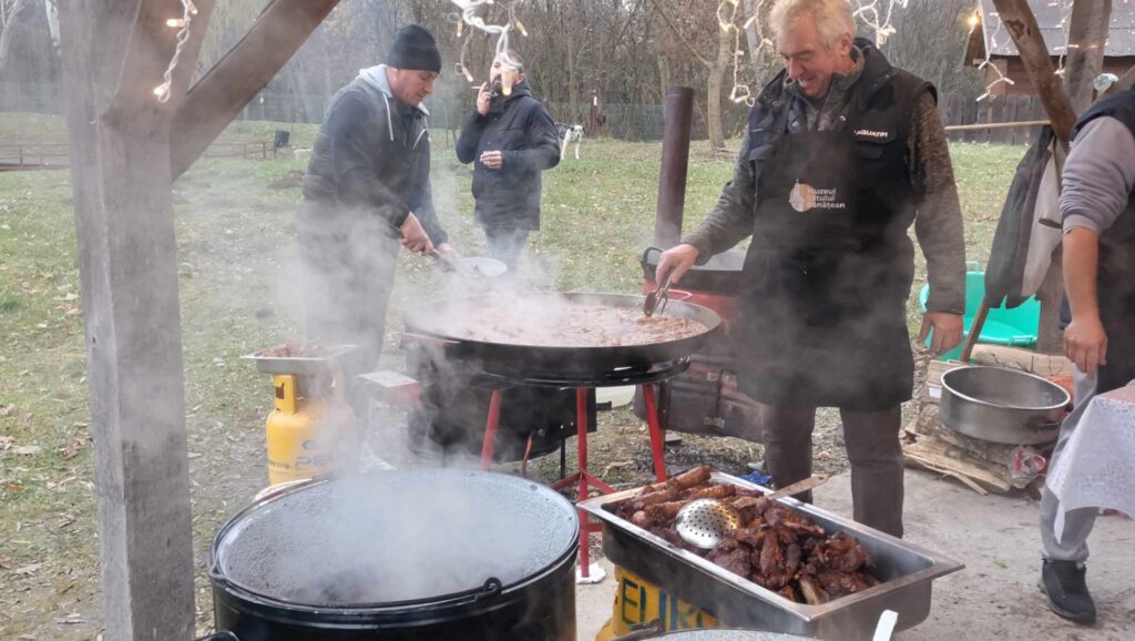 Ignat la Muzeul Satului Bănățean FOTO Ștefan Both