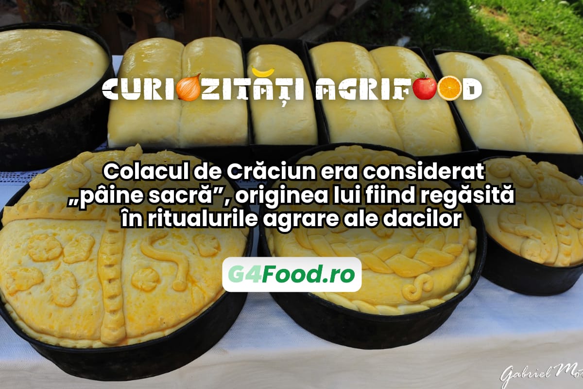 Colacul de Crăciun era considerat „pâine sacră”