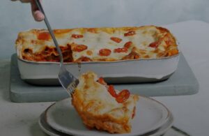 Lasagna vegetală pentru vegani