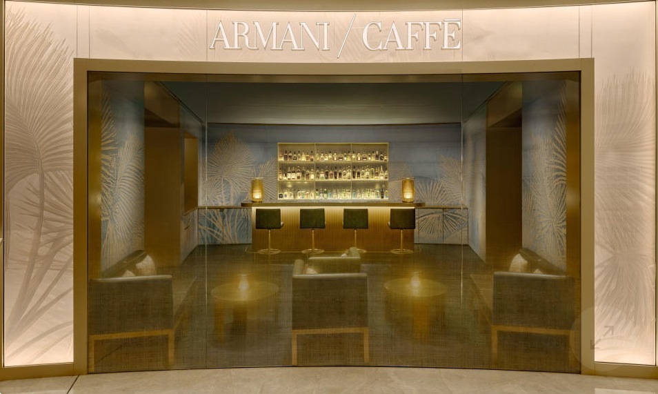 Armani/Caffè China Armani horeca branduri de moda in horeca