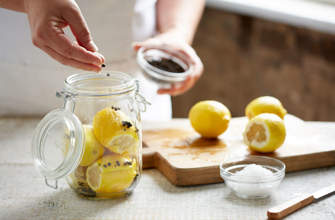 lămâi întregi murate preserved lemons lamai marocane conservate lamai in saramura