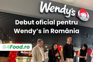 Debut oficial pentru Wendy’s în România: primii pași la Mega Mall