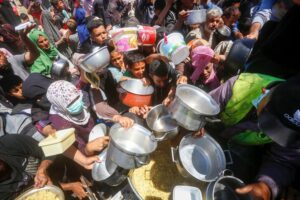 Gaza, ajutoare, foamete, copii infometati