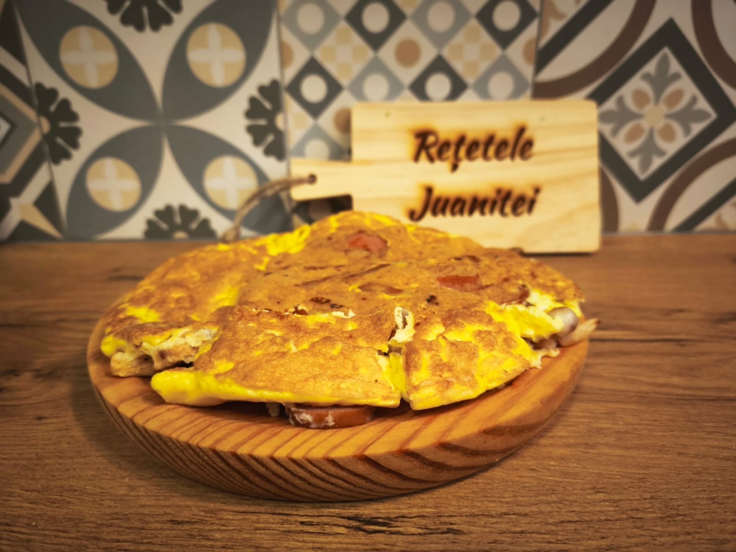 aceasta omleta este perfecta pentru pentru combaterea risipei alimentare