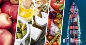 Produse UE: mere, lactate, măsline, vapor
