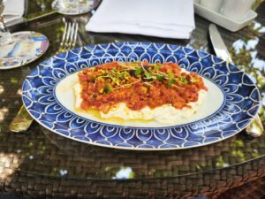 salata burratina ușor de facut cu rosii si branza burrata