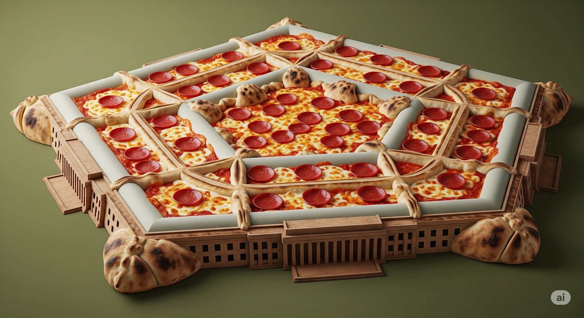 Piza pentagon