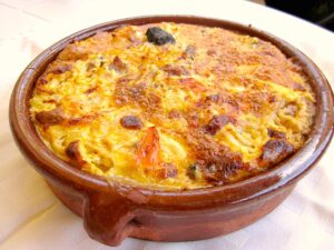 arroz con costra