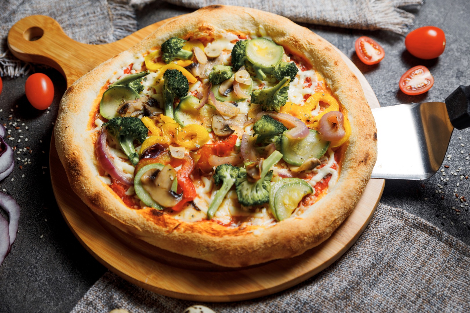 Cost suplimentar pentru pizza fără roșii