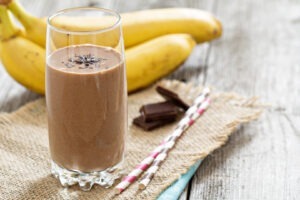 Banana coffee milk