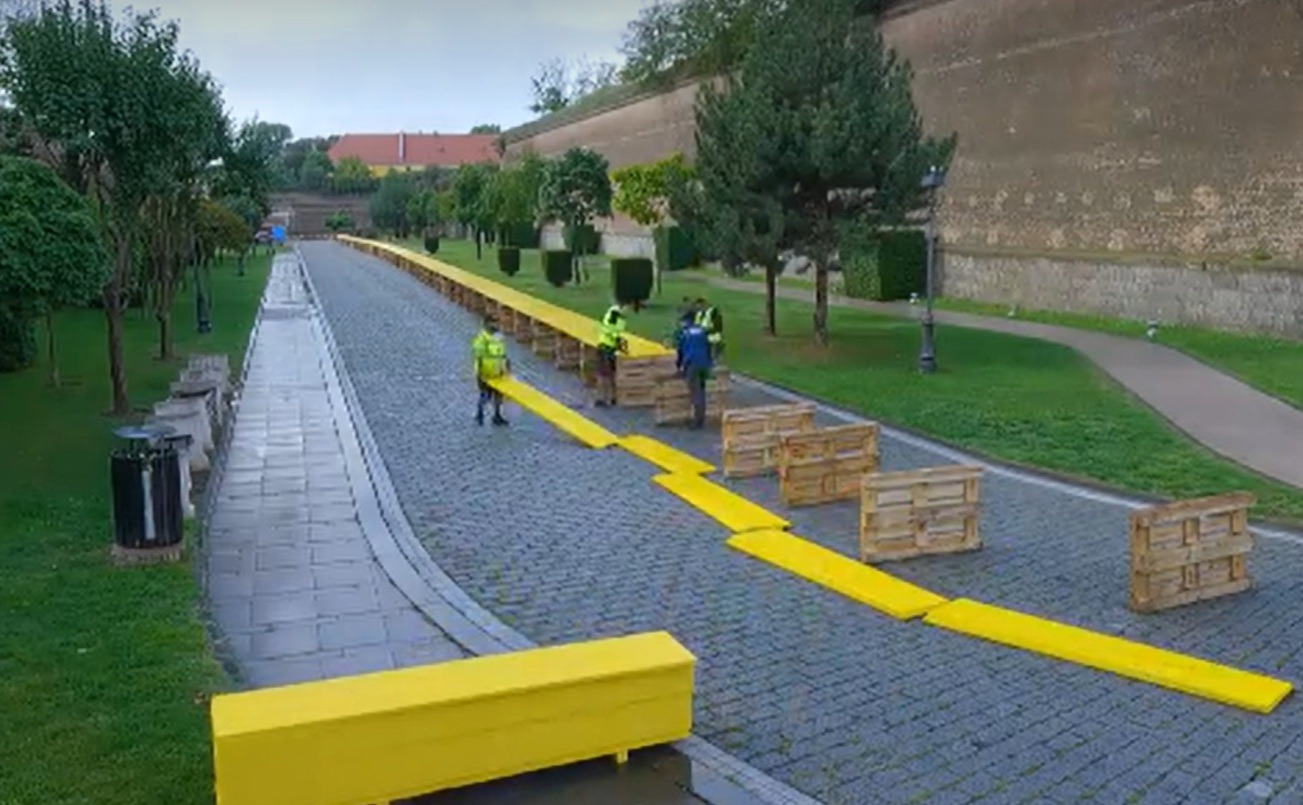 Masa record la Alba Iulia