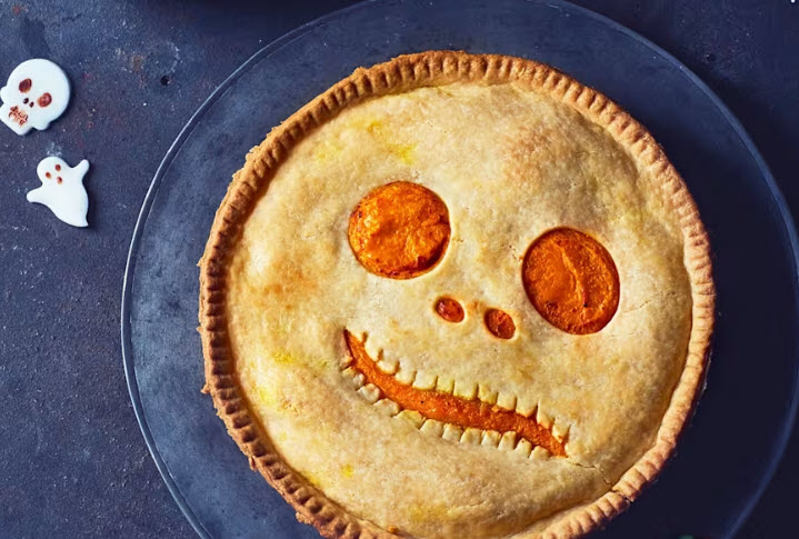 placinta americana de dovleac halloween