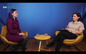 Larisa Stanciu este la Fântâna de sănătate