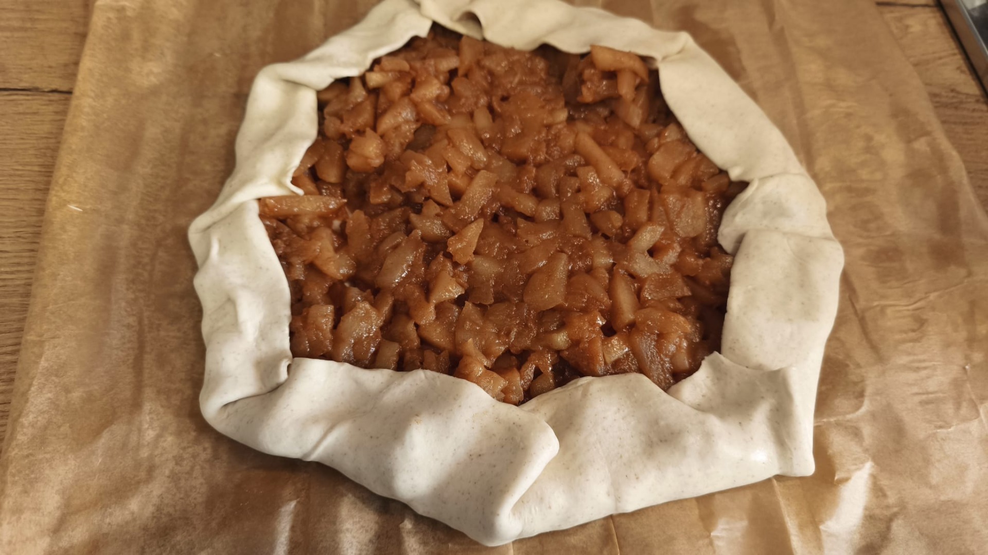 galette cu mere