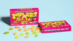 Frida a lansat bomboane cu gust de muci