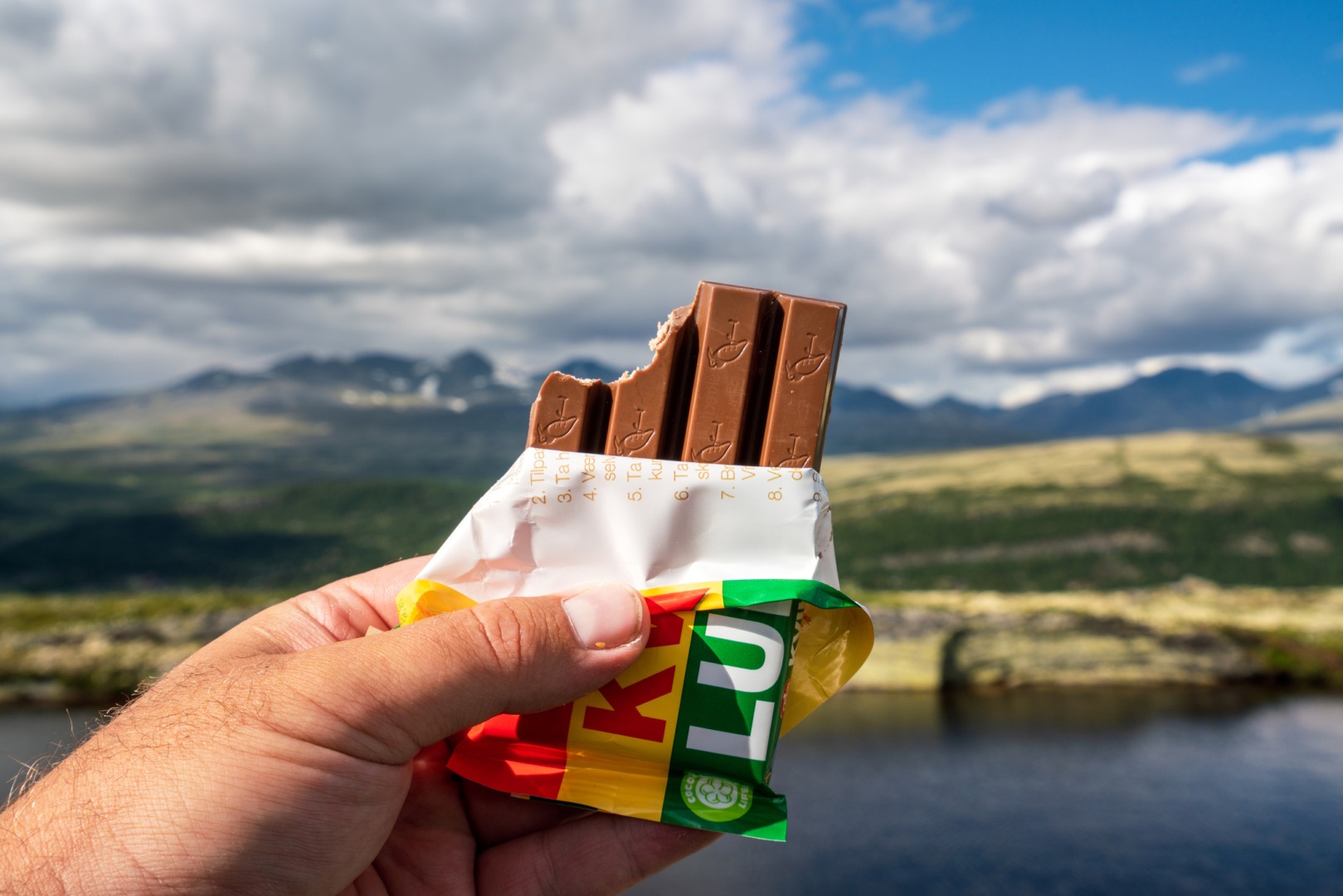 Ciocolata norvegiană de drumeție