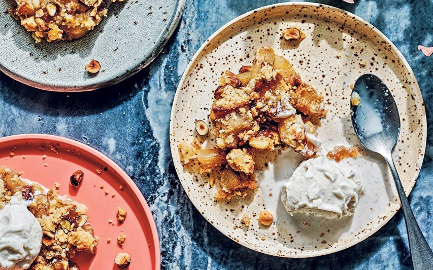Pere cu crumble