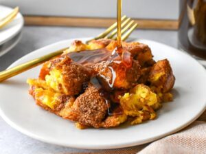 Budincă de french toast