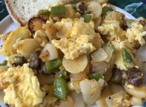 Irish eggs- rețetă mic dejun ouă cu cartofi