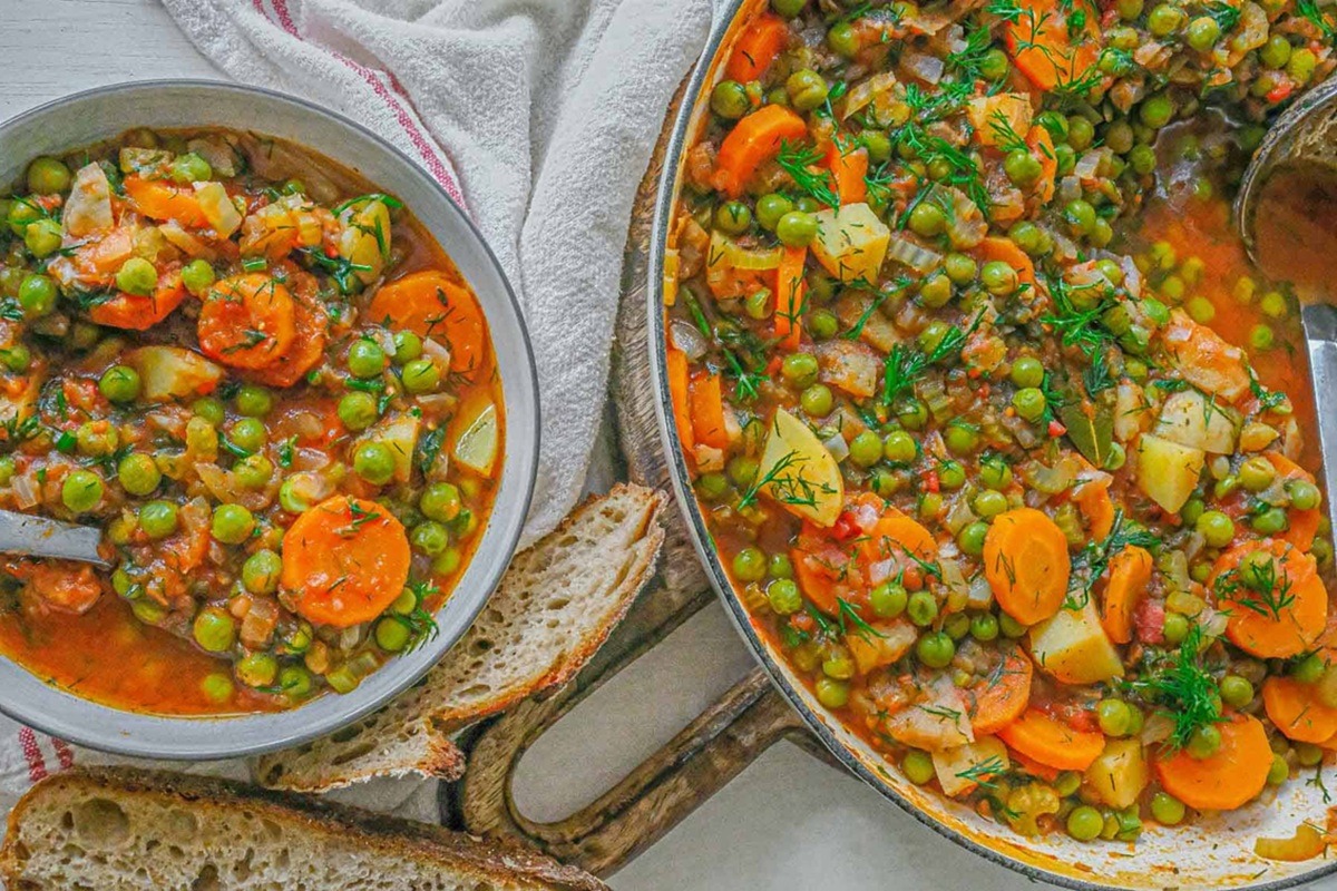 Mâncare-de-mazăre-verde