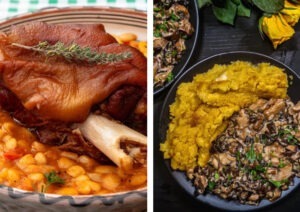 1 Decembrie: ciolan cu fasole versus bucate de post