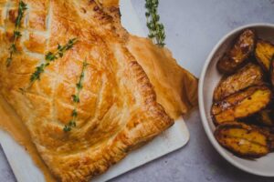 wellington vegetarian cu ciuperci