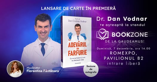 Dr. Dan Vodnar, lansare carte