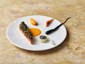 Meniu vegetal la un restaurant cu stea Michelin