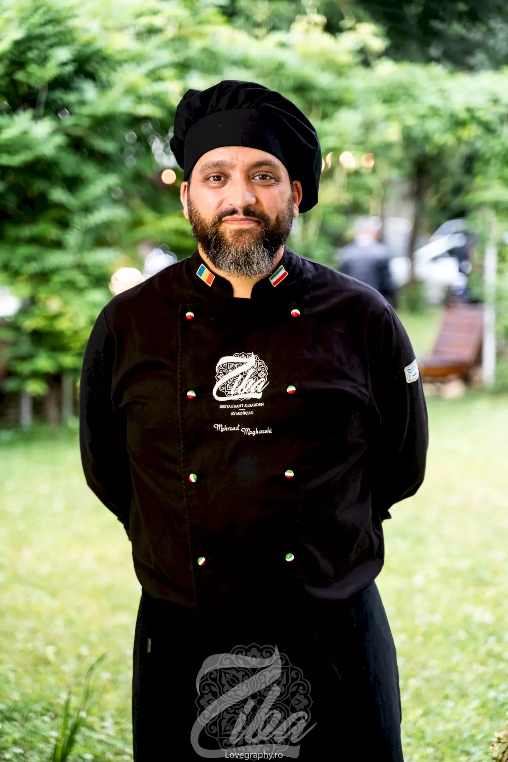 Chef Mehrzad in Ziba Garden