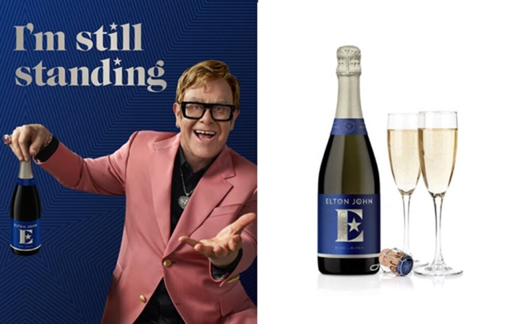 Elton John lansează vin spumant fără alcool